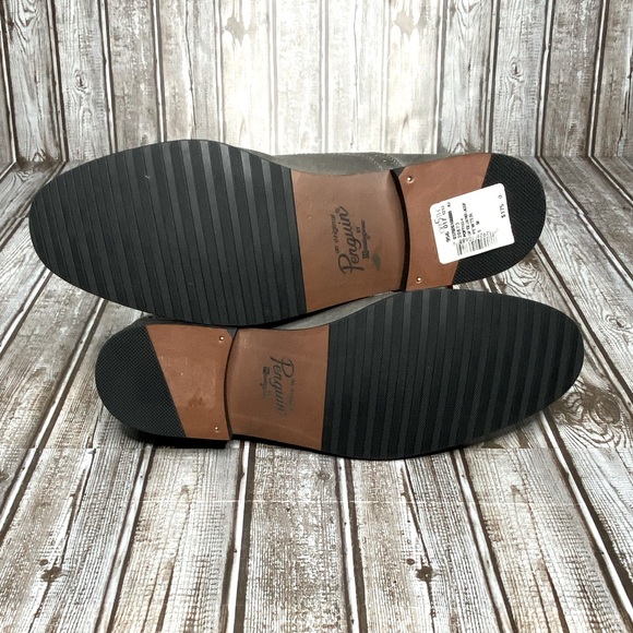 NWT Original Penguin Oxfords with Cap Toe in Pewter Size 9 - Picture 6 of 7